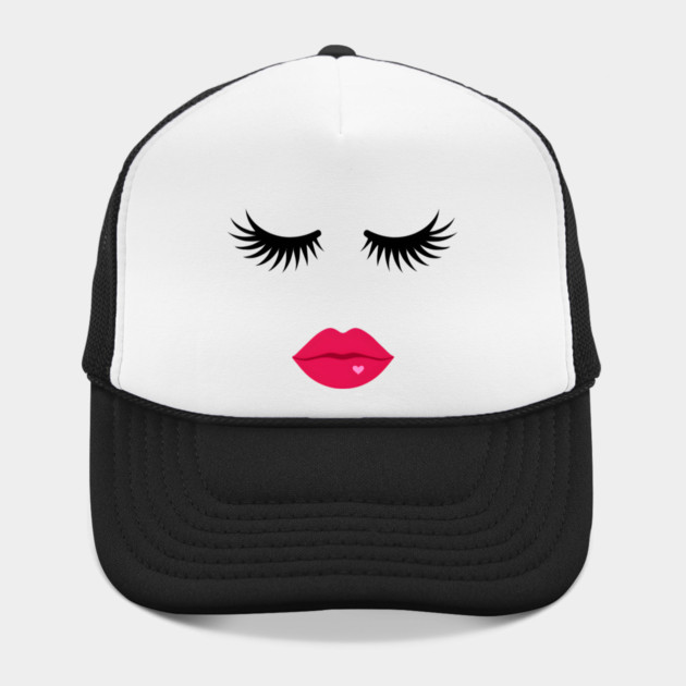Minimalist Eyelash & Lips Face by norhando