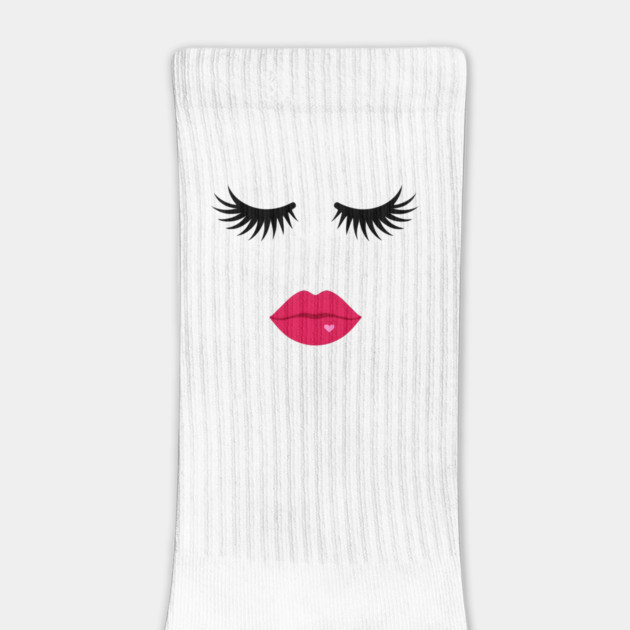Minimalist Eyelash & Lips Face by norhando