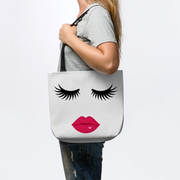Minimalist Eyelash & Lips Face by norhando