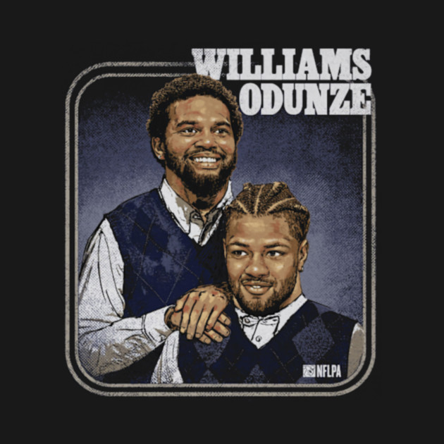 Caleb Williams & Rome Odunze Chicago Step Brothers T-Shirt