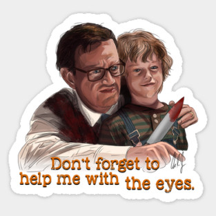 Trick 'r Treat: Help Me With the Eyes Sticker