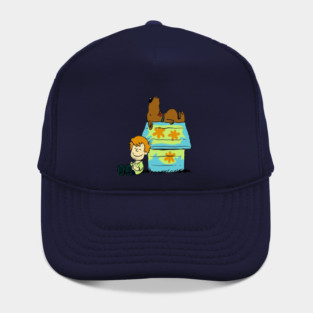Shaggy and Scooby Doo Peanuts Parody Hat