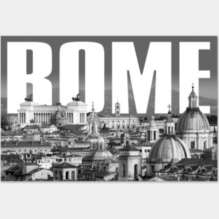 Rome Cityscape Posters and Art