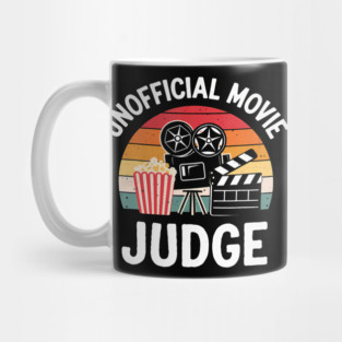 Movie Judge Unpaid Movie Critic Film Review Mug