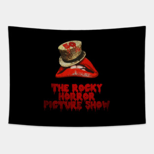 Vintage rocky horror picture 50th Aniinversary Tapestry