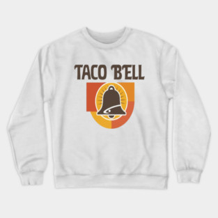 Vintage Retro Taco Bell Bell Logo (or) Distressed Bell Logo Taco Bell Crewneck Sweatshirt