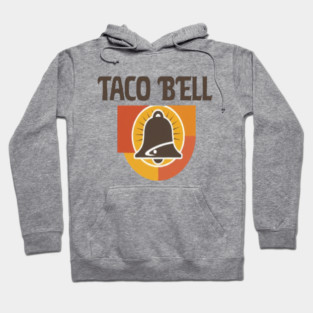 Vintage Retro Taco Bell Bell Logo (or) Distressed Bell Logo Taco Bell Hoodie