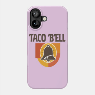 Vintage Retro Taco Bell Bell Logo (or) Distressed Bell Logo Taco Bell Phone Case