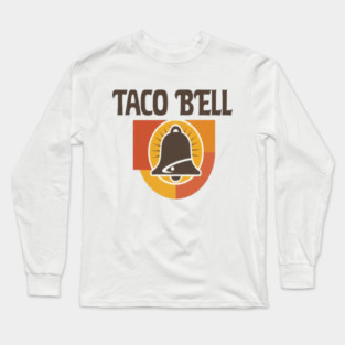 Vintage Retro Taco Bell Bell Logo (or) Distressed Bell Logo Taco Bell Long Sleeve T-Shirt