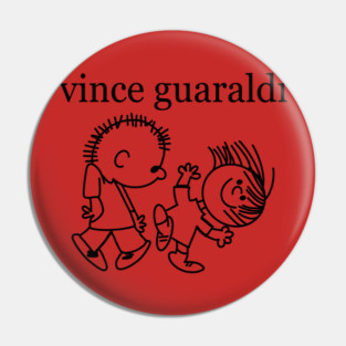vince guaraldi Pin
