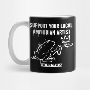 OCT-136 Support Local Amphibian Artist Portland Mug