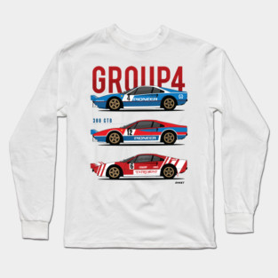 308 GTB Rally Gr.4 Long Sleeve T-Shirt