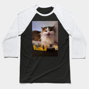 007e7 inspired forsaken skin 007n7 love cat, roblox game Baseball T-Shirt