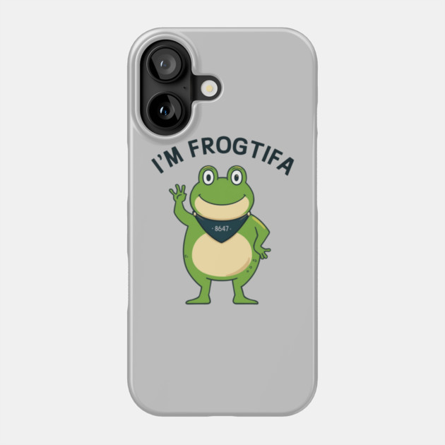 Portland-Frog Phone Case by Creatifly Graphic Tees