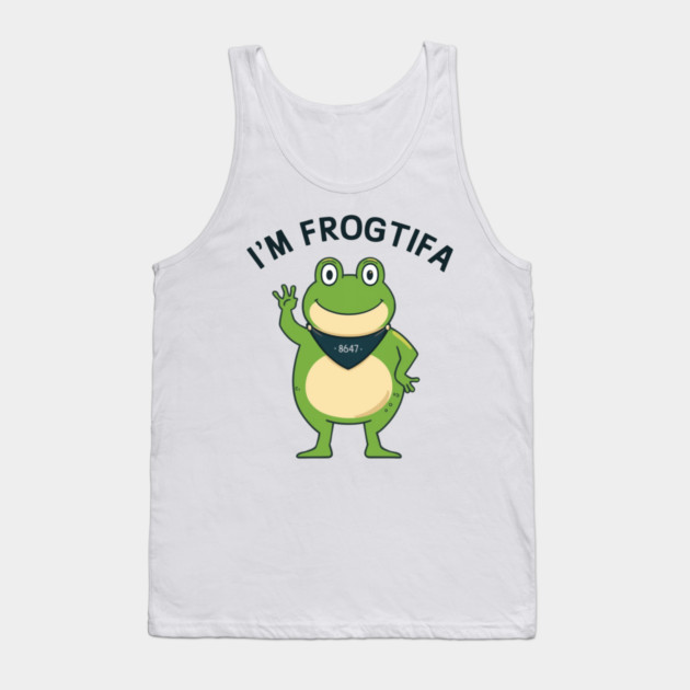 Portland-Frog Tank Top by Creatifly Graphic Tees