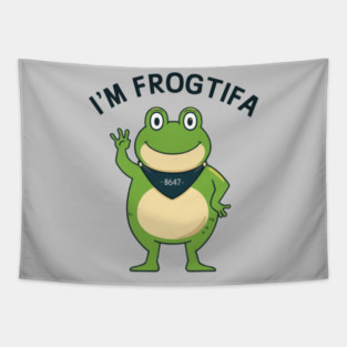 Portland-Frog Tapestry