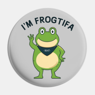 Portland-Frog Pin
