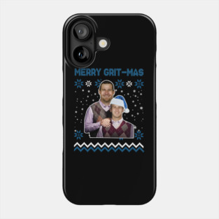 Dan Campbell & Jared Goff Step Brothers Merry Grit-Mas Detroit Football Ugly Phone Case