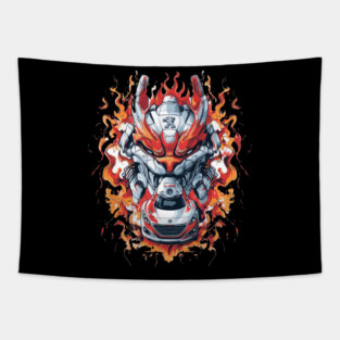 PEUGEOT Mecha car T-Shirt Tapestry