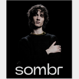 Sombr Tour I Barely Know Her Sombr Album Tee – Indie Alternative Shirt M8762 Posters and Art