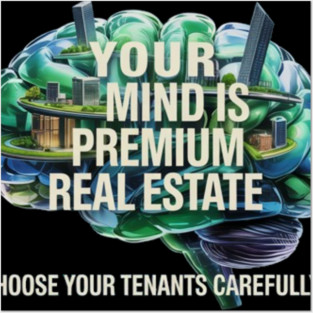 Your Mind is Premium Real Estate Posters and Art