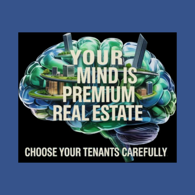 Your Mind is Premium Real Estate by MotiVVaTTi