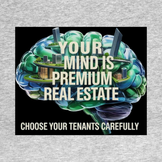 Your Mind is Premium Real Estate by MotiVVaTTi