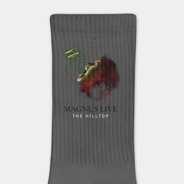 Magnus Live: The Hilltop (Transparent Poster) by Rusty Quill