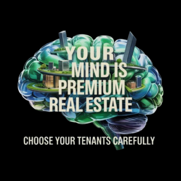 Your Mind is Premium Real Estate. Choose your Tenants Carefully! by MotiVVaTTi