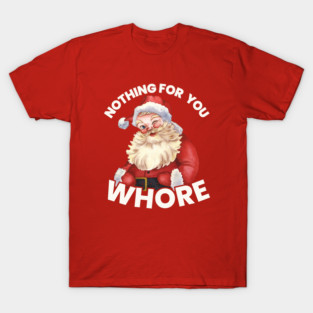 Nothing For You Whore Funny T-Shirt