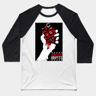 Green Day : American Idiots Baseball T-Shirt