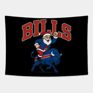 Santa  Bills Tapestry