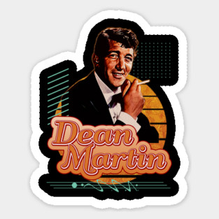 Dean Martin \ \ Retro Art Sticker