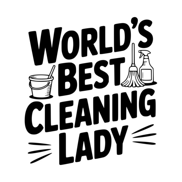 World’s Best Cleaning Lady by Frank Ring