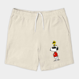 Cool Snoopy with Woodstock Shorts