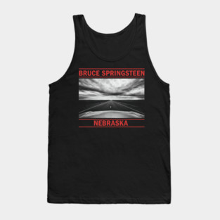 Bruce Springsteen nebraska album tshirt Tank Top