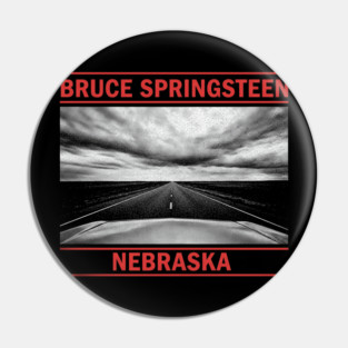 Bruce Springsteen nebraska album tshirt Pin