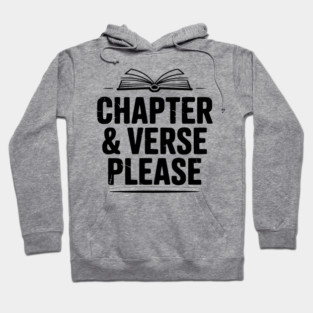 Chapter & Verse Please Hoodie
