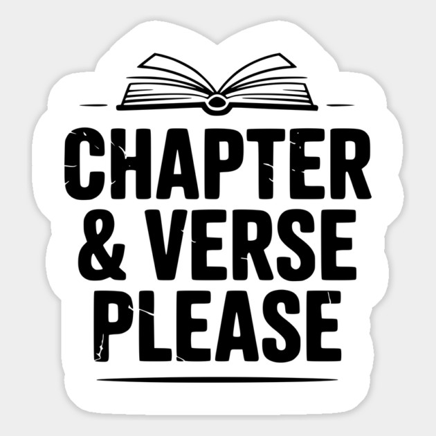 Chapter & Verse Please Magnet by Frank Ring