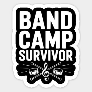 Band Camp Survivor Sticker