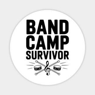 Band Camp Survivor Magnet