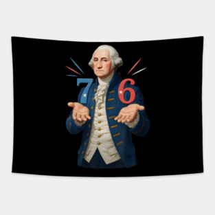 6-7 7-6 George Washington Seven Six Teacher American Tapestry