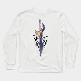 Doodle Venon Fang Long Sleeve T-Shirt