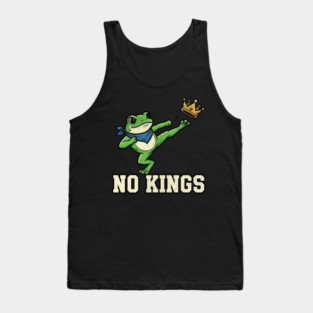 No Kings Portland Frog Protest Tank Top
