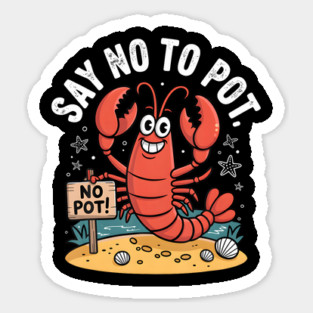 Lobster For Animal Lobster Sticker