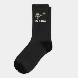 No-Kings–Funny-Frog-Protest-Portland-Activist Socks