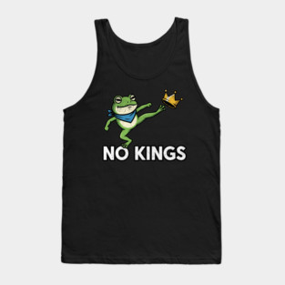 No-Kings–Funny-Frog-Protest-Portland-Activist Tank Top