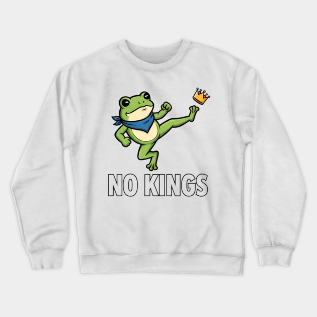 No-Kings-Portland-Frog Crewneck Sweatshirt by ArtistTee ⭐⭐⭐⭐⭐