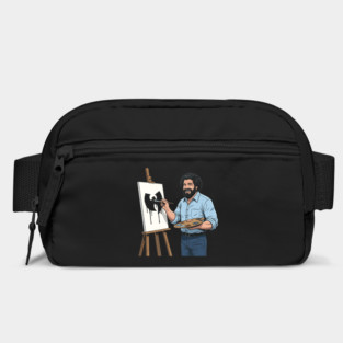Bob Ross Painting W-u-T-ang C-lan Bag