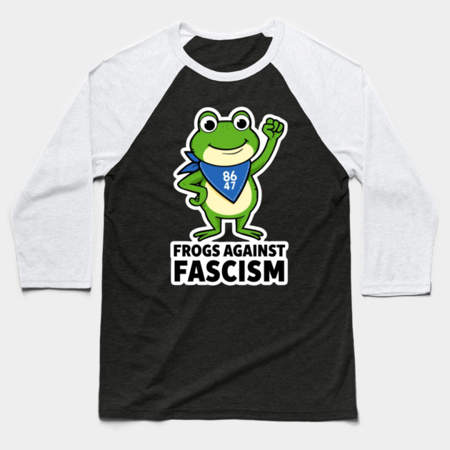 Portland-Frog Baseball T-Shirt by Creatifly Graphic Tees